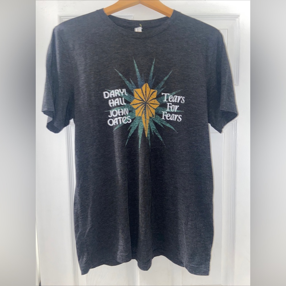 Daryl Hall John Oates Tears For Fears 2017 Concert Tour T Shirt Size: L Large